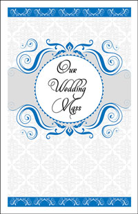 Wedding Program Cover Template 13B - Graphic 9